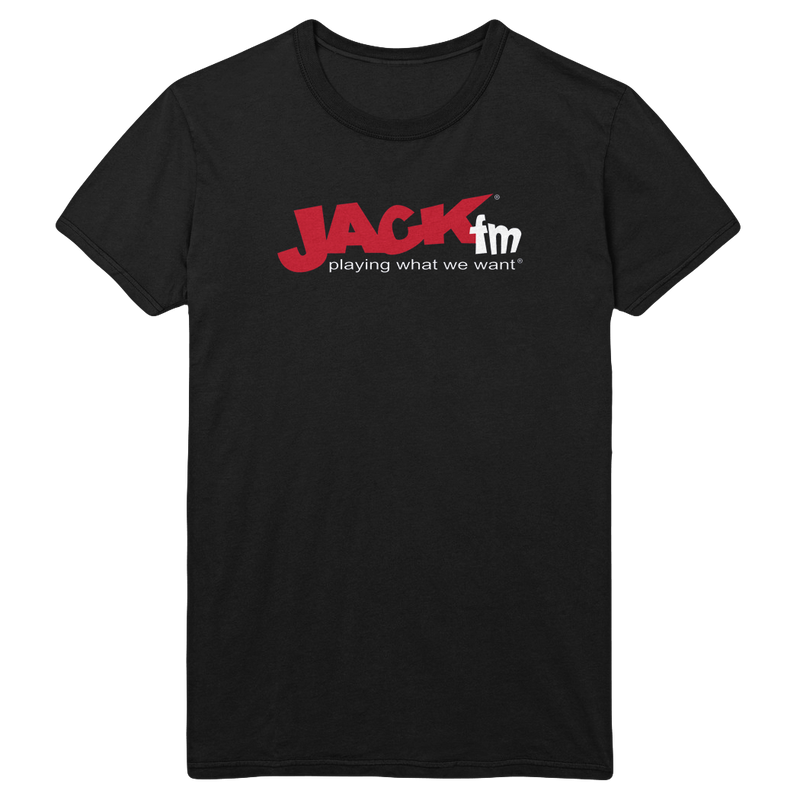 Jack FM Logo T-Shirt - Black